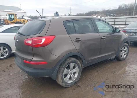 2012 Kia Sportage Lx from USA, damaged, VIN KNDPBCA25C7256379